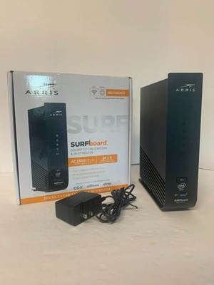 ARRIS SURFboard SBG7400AC2 DOCSIS 3.0 Cable Modem WiFi Router Cord Open Box