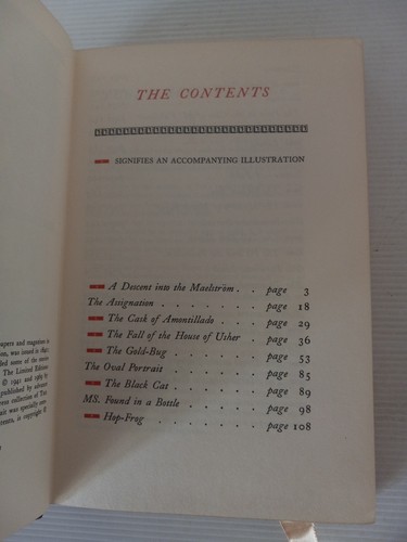 Tales of Mystery & Imagination Edgar Allan Poe Easton Press Collectors Edition - Picture 14 of 14