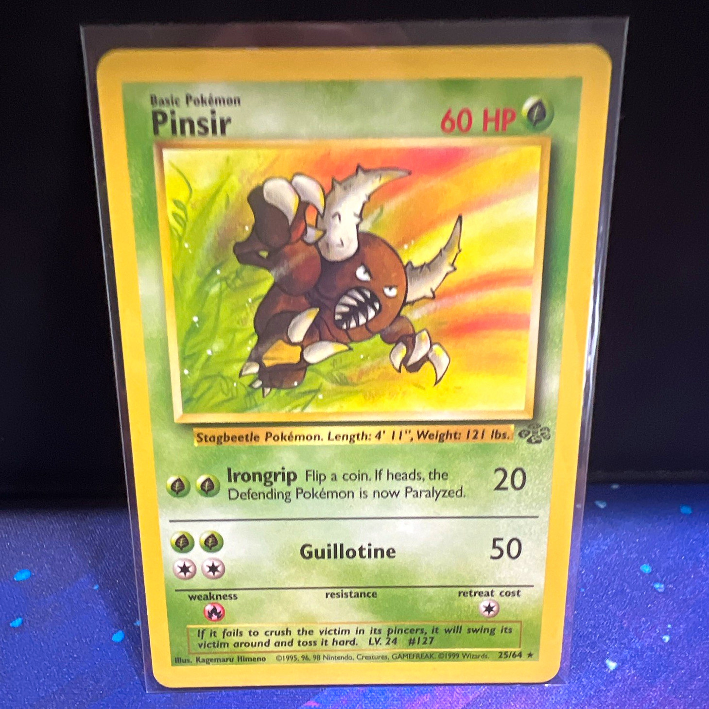 Wizards of the Coast Pinsir 25/64 Jungle 1999 Unlimited Rare EN Regular