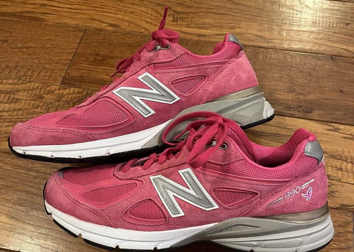 New Balance 990v4 Made In USA Pink Ribbon for Sale | Authenticity