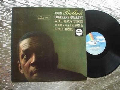 The John Coltrane Quartet ~ Ballads ~  1980 LP  MCA Impulse! MCA-29012 (A-33)