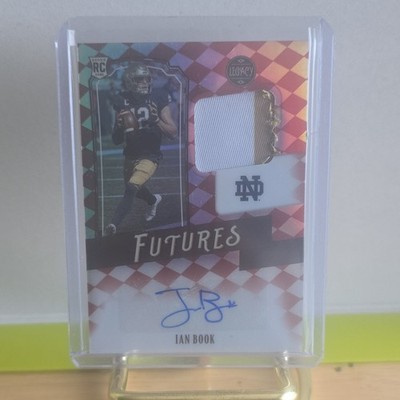 Panini 2021 Legacy Ian Book Futures Patch Auto Ruby /100 RC #FP-IB