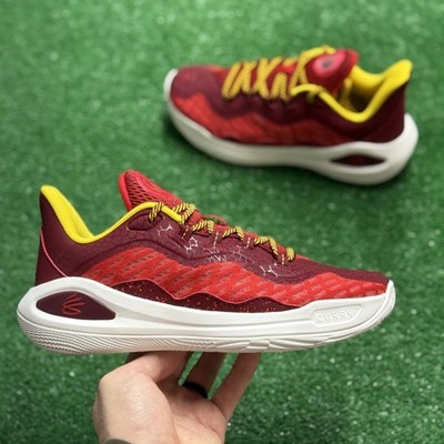 Under Armour Curry 11 Bruce Lee Fire GS Basketball 3027577-600 NEW Multi Sz