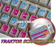 Native Instruments TRAKTOR SCRATCH PRO keyboard sticker