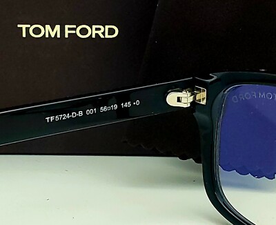 New Tom Ford Reading Glasses TF 5724-D-B 001 56-19 Black & Gold