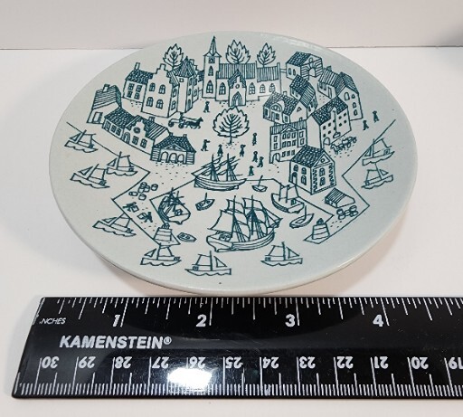 Nymolle Art Faience Hoyrup Cup & Plate Limited Edition 4006