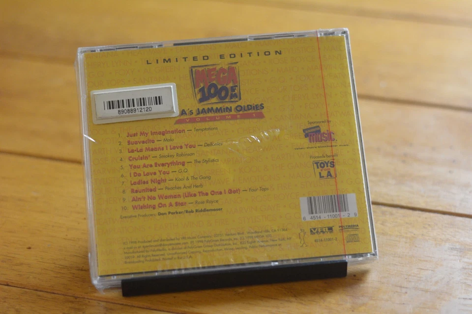 MEGA 100 FM "L.A.'s JAMMIN OLDIES VOL 1" AUDIO CD [NEW SEALED] VARIOUS [152] - Image 2 of 4