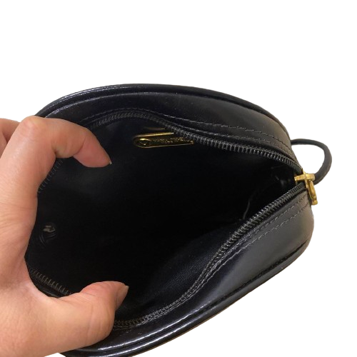 Bolso de Hombro Mario Valentino Bandolera Bolso Negro De Colección Usado Japón - Imagen 3 de 5