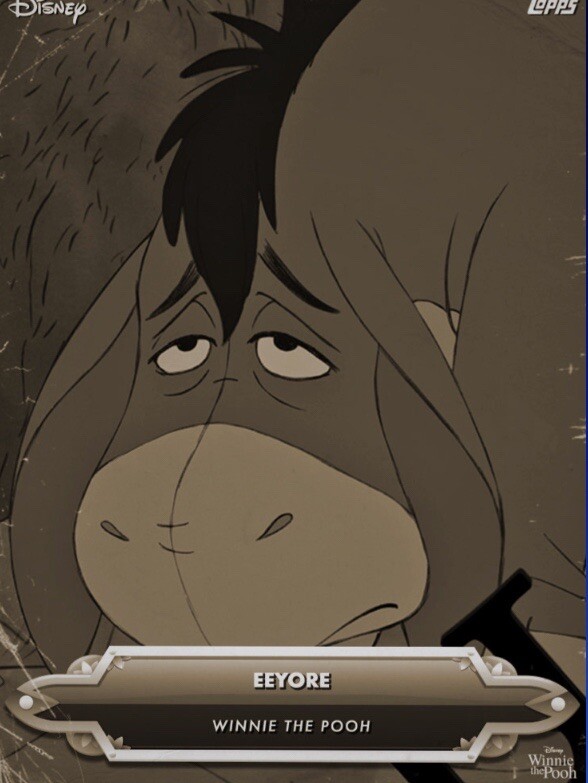 DIGITAL] Topps Disney - Eeyore - S2 2023 Tier 9 - Vintage Base | eBay