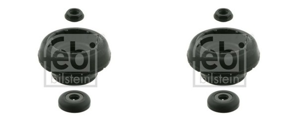2 X Febi FederbeinstüTzlager Vorne Beidseitig FüR Seat Toledo I VW Vento-image