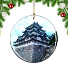 Japan Nagoya Castle Christmas ornament city travel souvenir