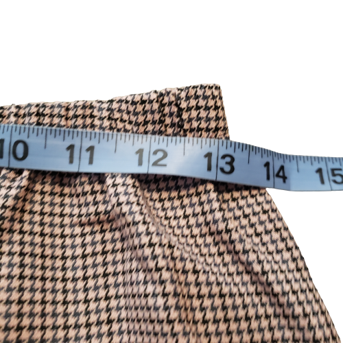 Jupe Mi-longue Vintage Barry Bricken - 100% Laine Vierge, Pied-de-poule - Taille 14 - Occasion