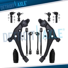 12pc Front Lower Control Arm Suspension Kit for 1999-2002 Mercury Villager Quest