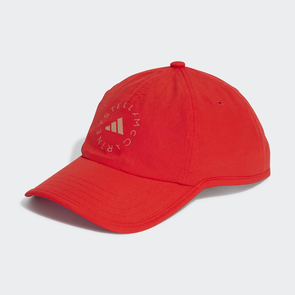 One Size- Adidas By Stella McCartney Cap, Active Red/Soft 