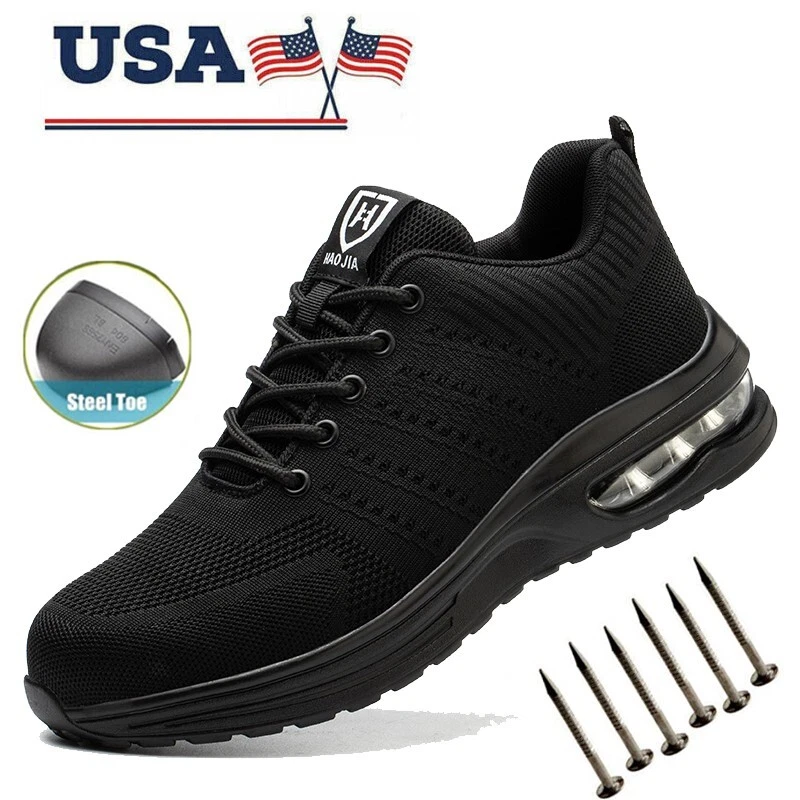 Mens Work Boots Steel Toe Safety Shoes Indestructible Sneakers Lightweight Shoes
Opens in a new wind