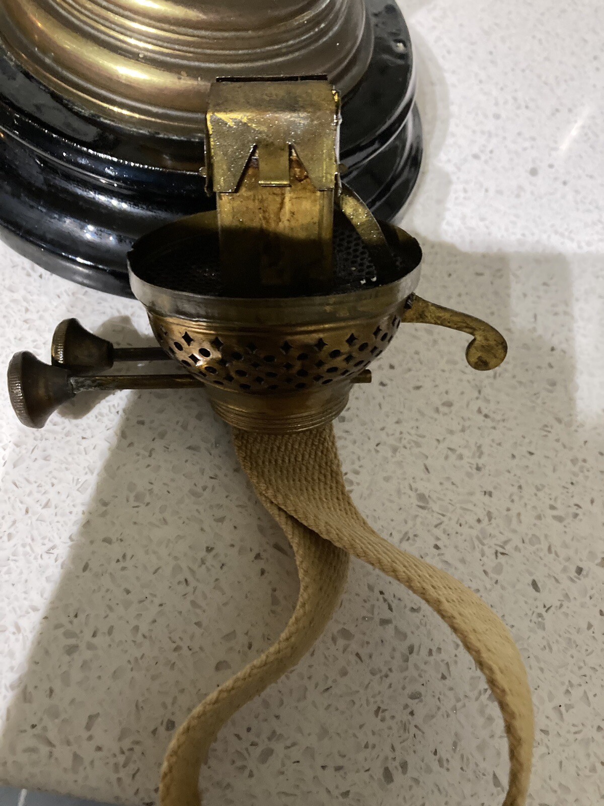 Victorian Oil Lamp Spares Or Repair eBay