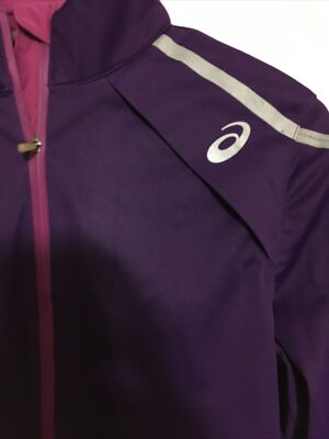 Asics Xs Womens Running Jacket Purple Rn 66200 | eBay