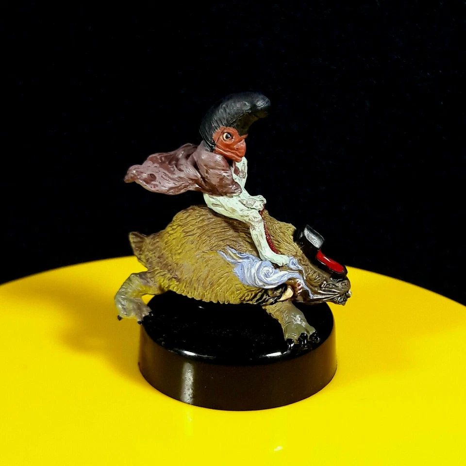 Raro Diablo Kaiyodo con su Animal Monstruo Figura Juguetes Japón Mini Gorra 2002 Foto 3 de 4