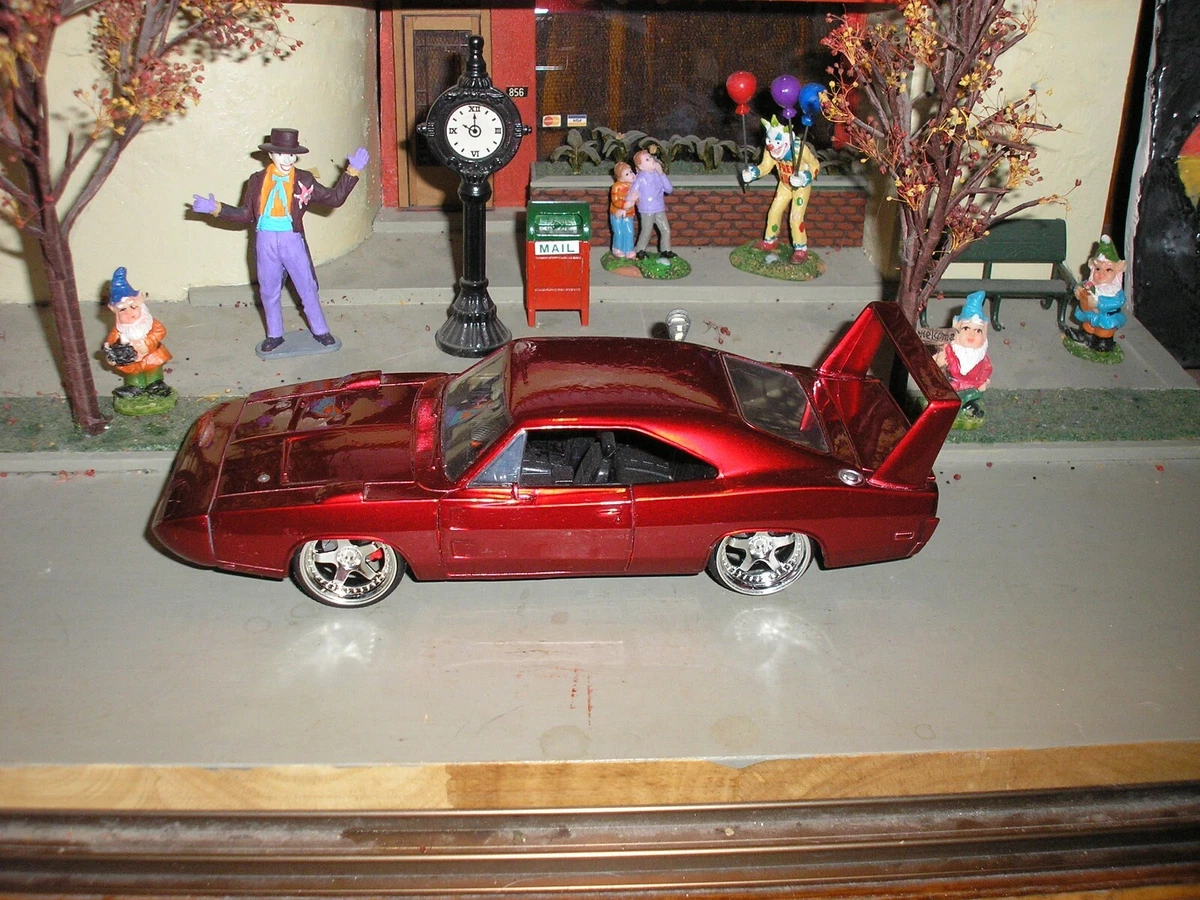 NICE JADA 1 24 Fast Furious DOM s 1969 Dodge Charger Daytona Free SHIPPING