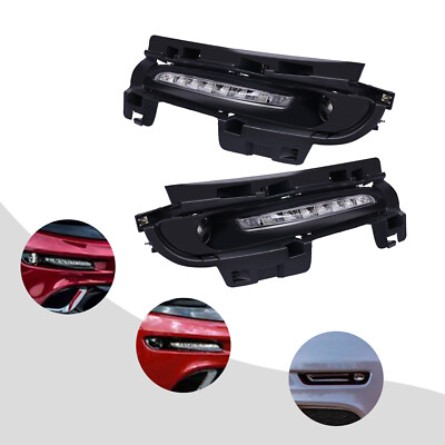 For 2012-16 Jeep Grand Cherokee SRT8 LED DRL Daytime Running Light Fog Lamp Kit
