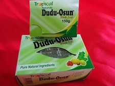 Tropical naturals ORIGINAL DUDU OSUN AFRICAN BLACK SOAP BARS 2 150g