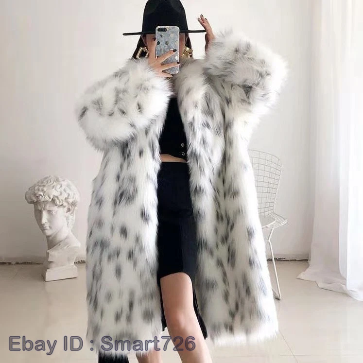 Ebay womens hotsell faux fur coats