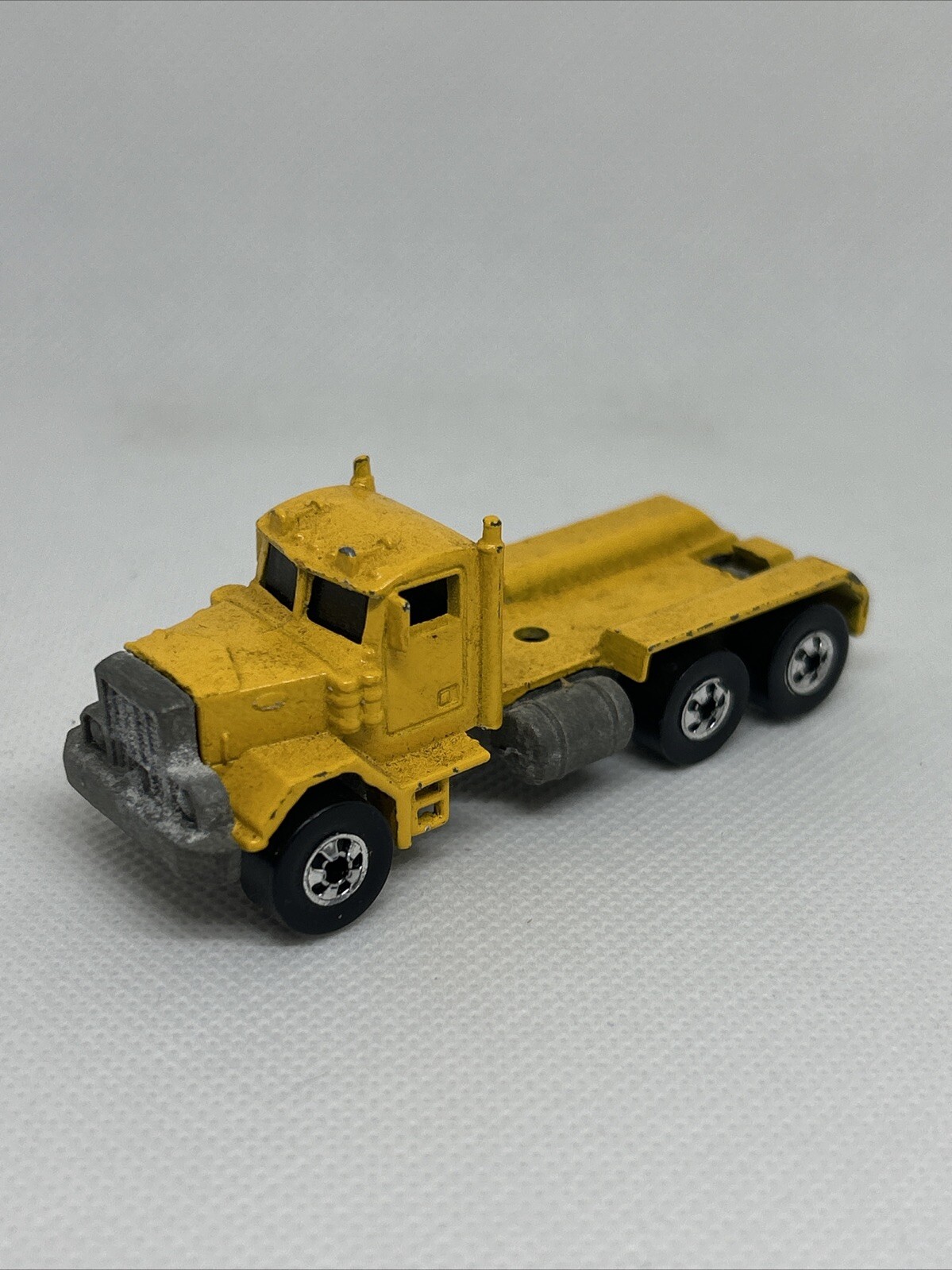 1979 Hot Wheels Yellow Orange Peterbilt Truck Malaysia