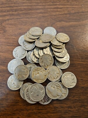 Roll Of G Buffalo Nickels Partial Dates