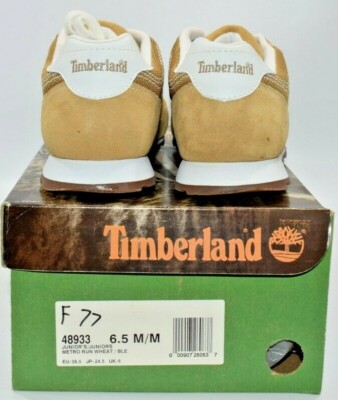 New Vintage Timberland Metro Run Sneakers Wheat/Bleach Juniors