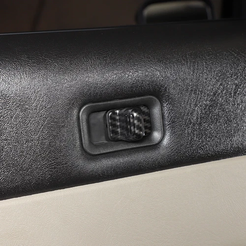 ABS Carbon Fiber Interior Center Console Trim Cover Set Fits Hummer H2 2003-2007 - Picture 7 of 30