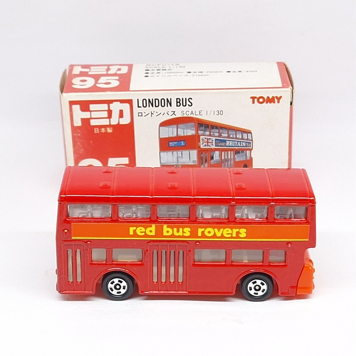 TOMICA 95 LONDON BUS 1/130 TOMY DISCAST CAR NEW MADE IN JAPAN | eBay