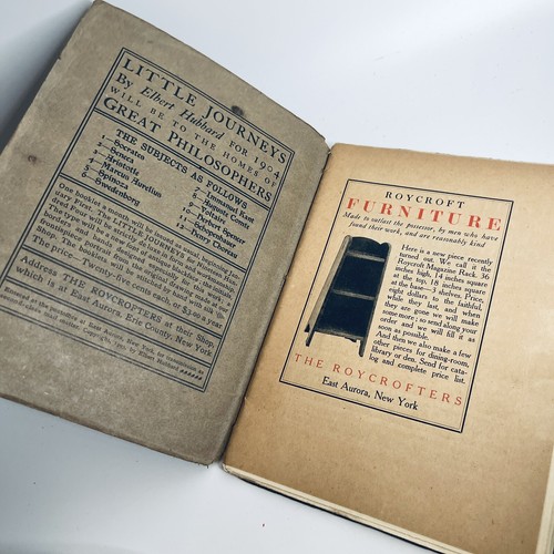 Elbert Hubbard Seneca Little Journeys to the Homes of Great Philosophers Vintage - Picture 4 of 9