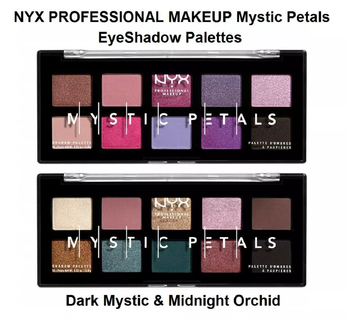 NYX PROFESSIONAL MAKEUP Mystic Petals Eyeshadow Palette eBay