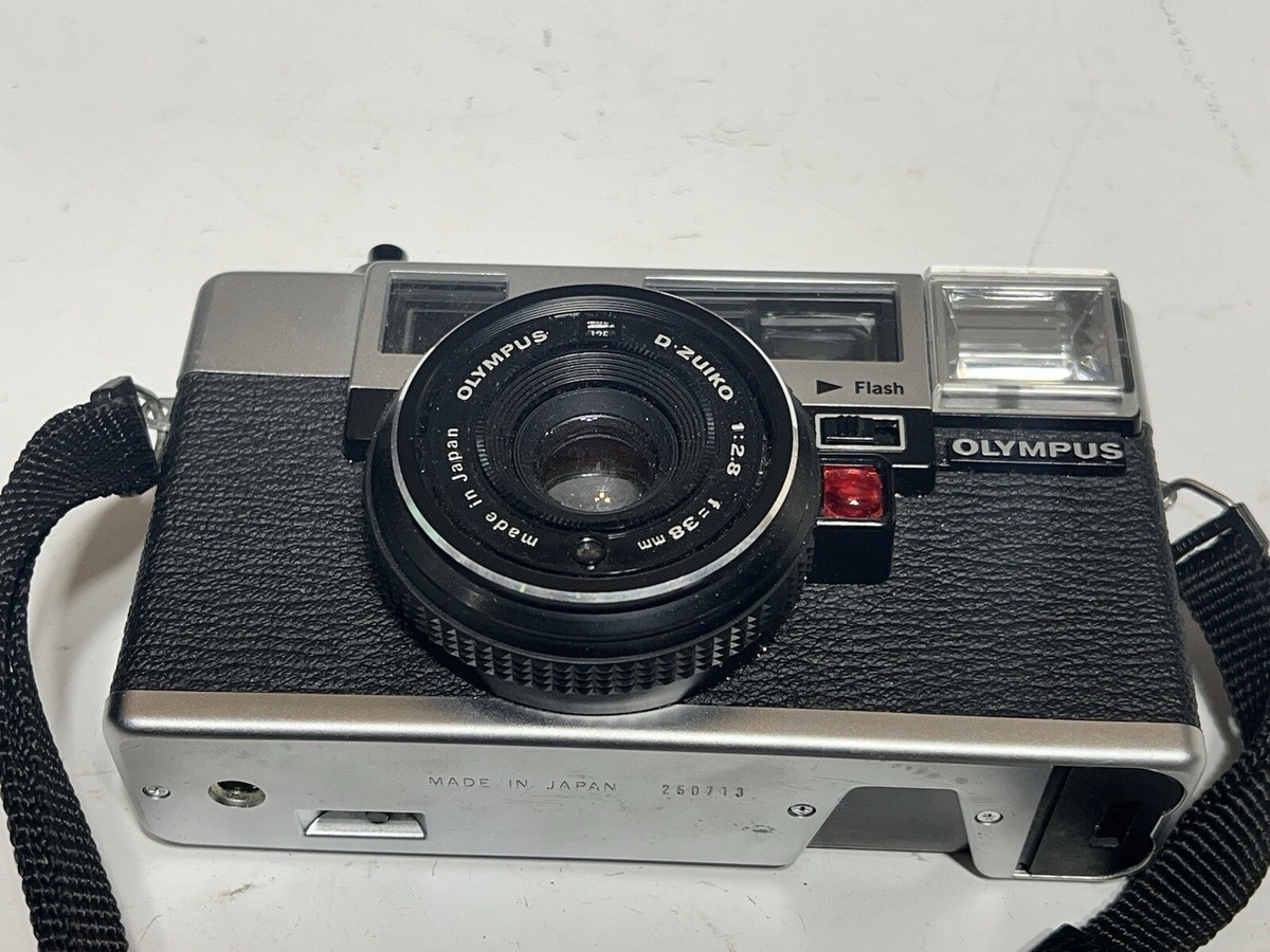 OLYMPUS C-AF 35mm Film Camera w/D.zuiko 38mm/f/2.8 From JAPAN