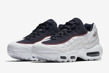 air max 95 white red blue