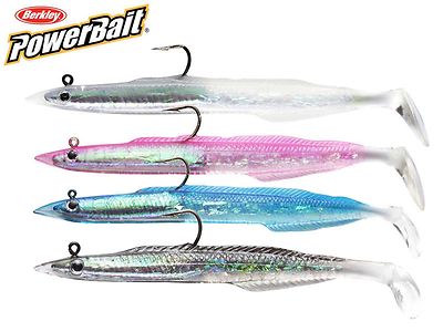Berkley Powerbait Salzwasser montiert Sandaal Bass Angeln Köder - alle Größen