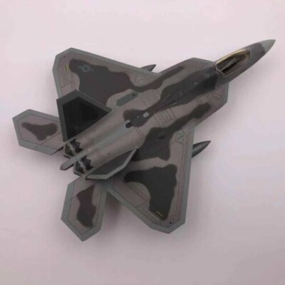 Wltk USAF F-22 Raptor Stealth Air Superiority Fighter 1/100 Diecast Jet Model