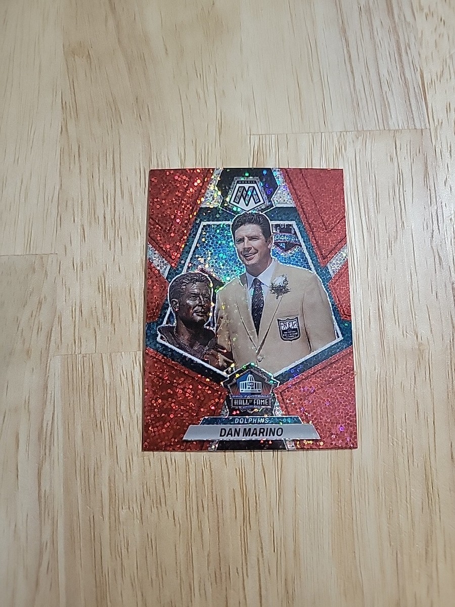 2023 Mosaic DAN MARINO Red Sparkle Prizm Hall Of Fame #277 Miami