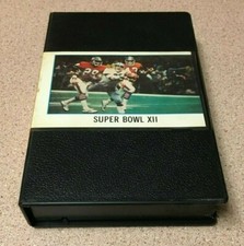 VINTAGE NFL FILMS SUPER BOWL XII DALLAS COWBOYS DENVER BRONCOS BETA II NOT VHS