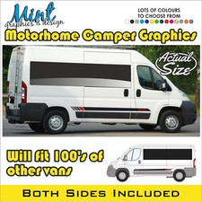 L2 CITROEN RELAY LWB EXLWB MOTORHOME CAMPER VAN STRIPES GRAPHICS DECALS 056