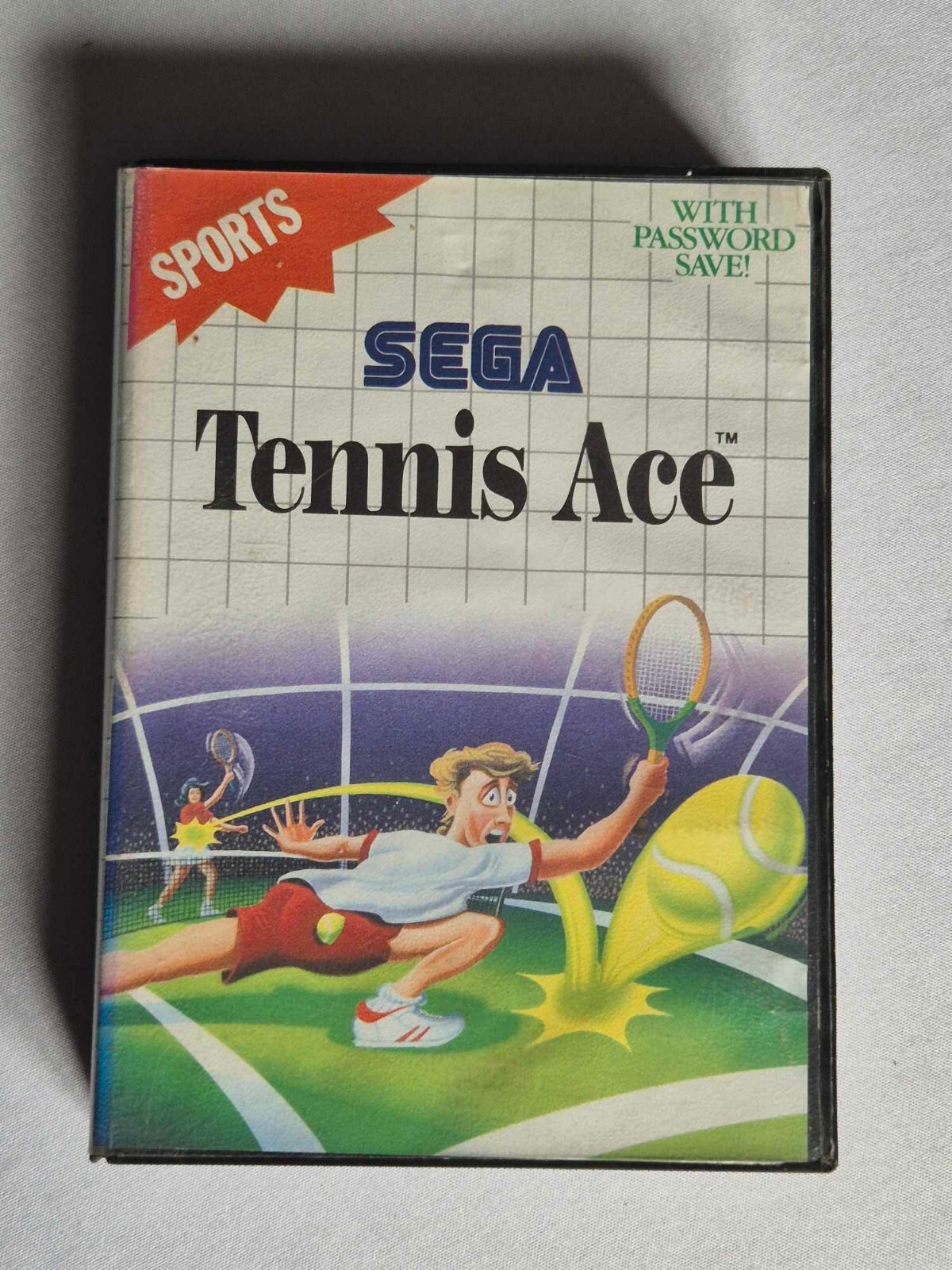 Jeu Sega Master System Tennis Ace Complet avec Notice PAL