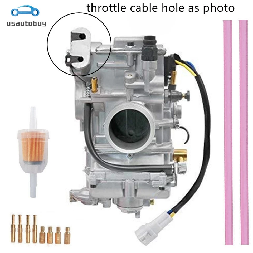 Carburador para Yamaha YZ400F 1998 1999 YZ426F 2001-2002 YZ450F 2003 2004-2009 Foto 3 de 4