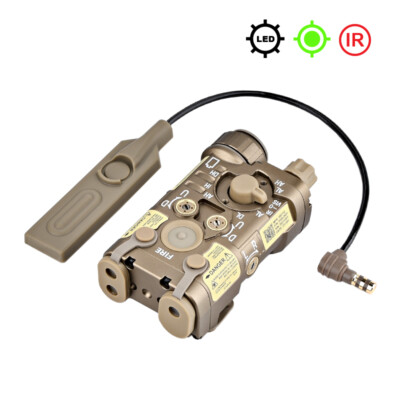 WADSN All Metal L3 NGAL Red Green Blue Dot Laser IR Sight Pointer Flashlight