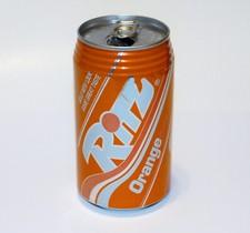Ritz Soda Can Orange c1990s