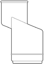 3-Inch Downspout 2 x 3 x 3-Inch Adapter