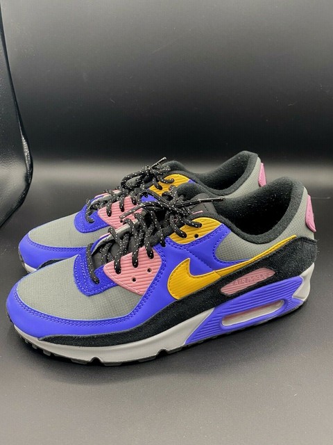 Nike Air Max 90 QS Men's Shoes - Persian Violet/Pollen Rise-Black, Size US 10 (CN1080-500) for 
