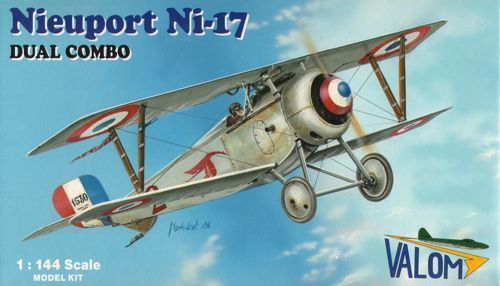 Valom 1/144 Model Kit 14405 Nieuport N.17 Dual Combo - Afbeelding 1 van 1
