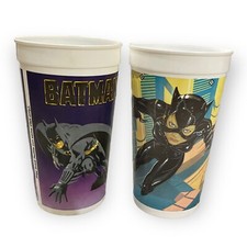 Batman Returns McDonalds 92 Catwoman Collectors Cup Vintage 1989 Taco Bell