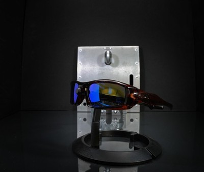 OAKLEY Monster Pup-1st Gen-Polished Rootbeer Frames, Ice Polarized