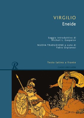 Aeneide. Lateinischer Text auf der Vorderseite - Virgilio Marone Publio